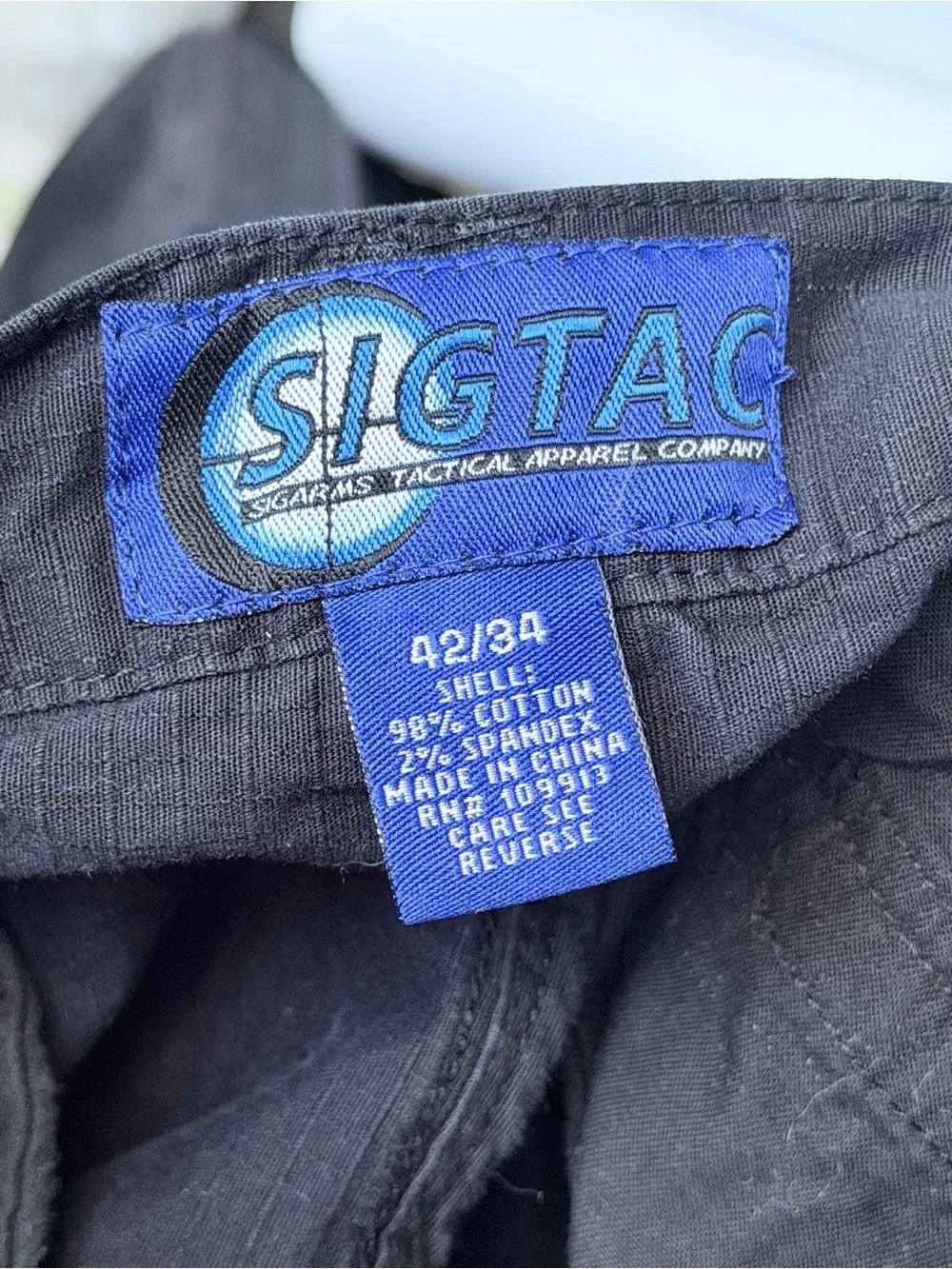 SigTac Tactical Cargo Pants